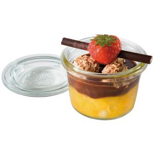 Produktbild für Einmachglas APS Weck-Glas, mit Glasdeckel