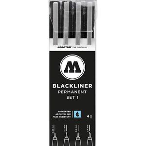 Fineliner Molotow Blackliner Set 1