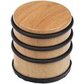 Türstopper Böttcher-AG aus Metall Holzoptik braun, HxØ 7 x 7cm