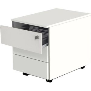 Produktbild für Rollcontainer Kerkmann Genua 4647, aus Holz, weiß