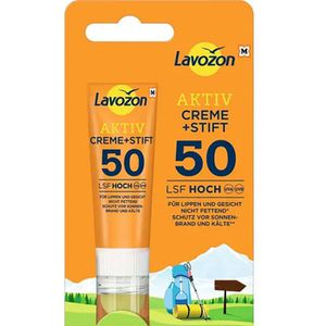 Sonnencreme LAVOZON Aktiv Kombi Creme + Stift