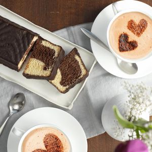Produktbild für Kuchen Bahlsen Comtess Marmor, mit Glasur
