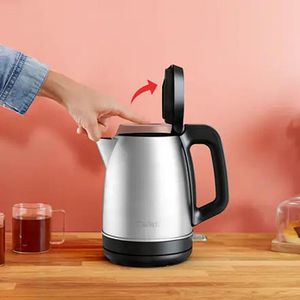 Produktbild für Wasserkocher Tefal Element KI280D, silber-schwarz