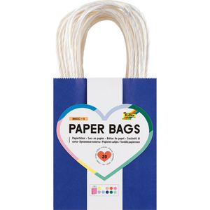 Papiertüten Folia Basic S, 21239, bunt