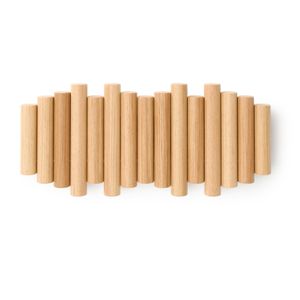 Produktbild für Garderobenleiste Umbra Picket Rail Hook, braun