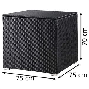 Produktbild für Gartenbox CASARIA 108953, aus Polyrattan