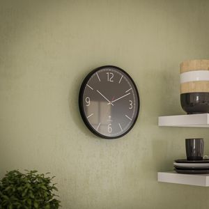 Produktbild für Wanduhr Mebus 12911, Kunststoff, analog, Funkuhr