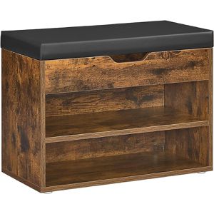 Produktbild für Schuhbank Vasagle LHS020K03, vintage braun, aus Holz