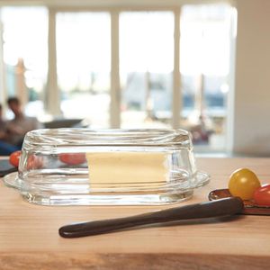 Produktbild für Butterdose Leonardo Ciao 063690, aus Glas
