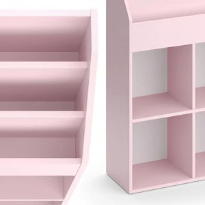 Produktbild für Bücherregal Vicco Luigi, rosa