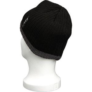 Produktbild für Wintermütze elysee Ole, schwarz/grau