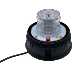 Produktbild für Warnleuchte Berger&amp;Schröter blau &amp; orange, mit 360° LED