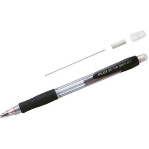 Produktbild für Druckbleistift Pilot Super Grip schwarz-transparent Kunststoff