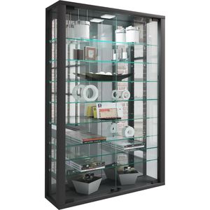 Produktbild für Glasvitrine VCM Vitrosa Mini, mit Spiegelrückwand, hängend