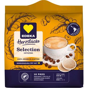 Kaffeepads Edeka Herzstücke Selection