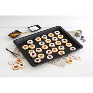 Produktbild für Backblech Zenker Black Metallic, schwarz, aus Stahlblech