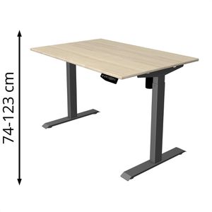 Produktbild für Schreibtisch Kerkmann Move 1, ahorn / anthrazit