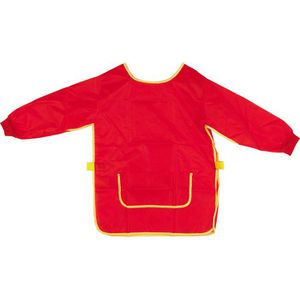 Malkittel Idena 611186, Bastelschürze, rot