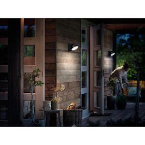 Produktbild für Wandleuchte Philips Mimosa, aus Aluminium, für außen (IP54)