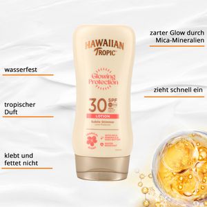 Produktbild für Sonnencreme Hawaiian-Tropic Glowing Protection