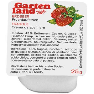 Produktbild für Fruchtaufstrich Gartenland Erdbeer