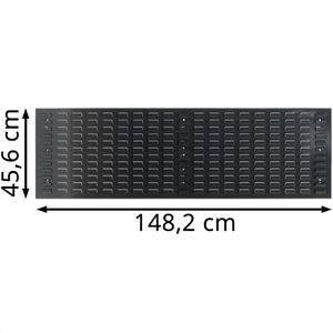 Produktbild für Werkzeugwand ADB 23077, anthrazit, aus Metall