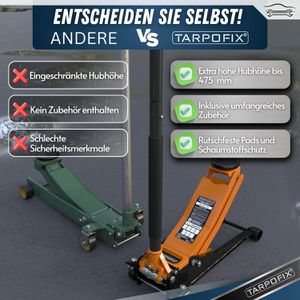 Produktbild für Rangierwagenheber Tarpofix WGH-30-OR, orange