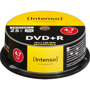 DVD-Rohlinge Intenso 4811154, bedruckbar, DVD+R