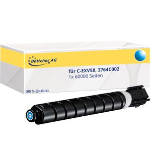 Produktbild für Toner Böttcher-AG für Canon C-EXV58, 3764C002