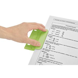 Produktbild für Taschenlocher Wedo 67811, grün