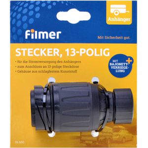 Produktbild für Anhänger-Stecker Filmer 36650 für PKW / LKW