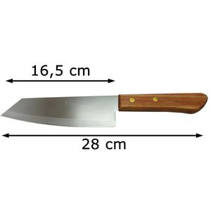 Produktbild für Kochmesser Kiwi Thailand Nr. 171, mit Holzgriff