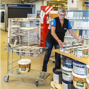 Produktbild für CC-Wagen Kongamek KM4202-KB, mit Schiebebügel