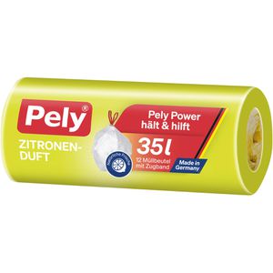 Müllbeutel Pely Zitronenduft, 54030234, 35 Liter