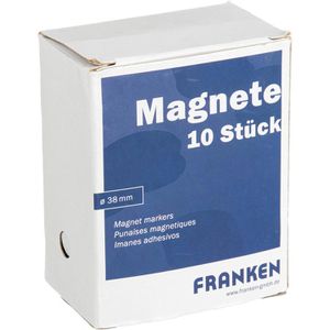 Produktbild für Magnete Franken HM38 99, farbig sortiert