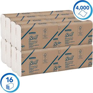 Produktbild für Papierhandtücher Scott 1804, 1-lagig