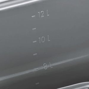 Produktbild für Putzeimer Rotho Basic 1752708853, 12 Liter
