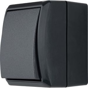 Lichtschalter REV-Ritter AquaForm IP44, anthrazit