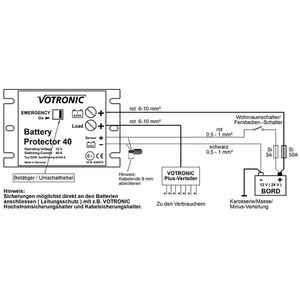 Produktbild für Batteriewächter Votronic 3075