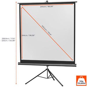 Produktbild für Beamer-Leinwand Celexon Economy