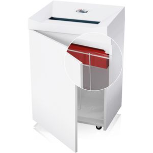 Produktbild für Aktenvernichter HSM Pure 740, 2371111, weiß, mit Rollen