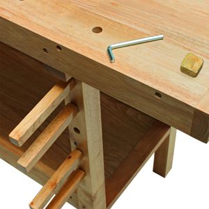 Produktbild für Hobelbank DEMA 20901, aus Holz