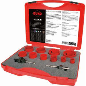 Lochsäge RUKO HSS-Bimetall 106304, 12-teilig