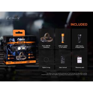 Produktbild für Stirnlampe Fenix HM70R LED, wiederaufladbar