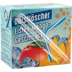 Produktbild für Eistee Durstlöscher Mango, im Trinkpäckchen