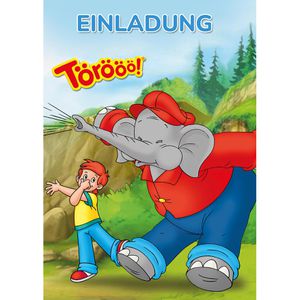 Produktbild für Einladungskarten Böttcher-AG Benjamin Blümchen, sortiert