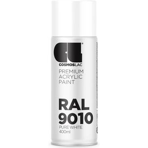Produktbild für Sprühfarbe COSMOS-LAC RAL 9010, 400 ml