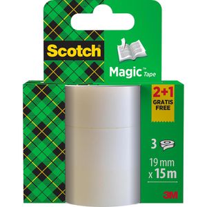 Klebeband Scotch Magic Tape 810, 19mm x 15m