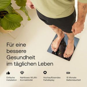 Produktbild für Personenwaage Withings Body Smart, App-fähig &amp; BMI-Analyse