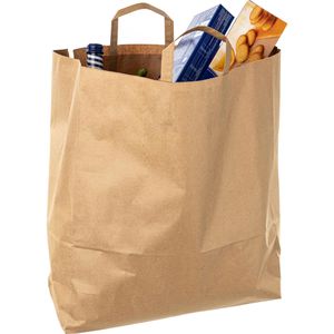 Produktbild für Papiertüten Topcraft braun